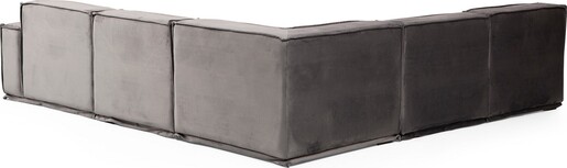 Kutna garnitura LOGO, siva, Lego Corner 5 (O1-O1-C-O1-1R)