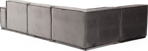 Kutna garnitura LEGO, siva, Lego Corner 7 (O1-C-O1-1R)