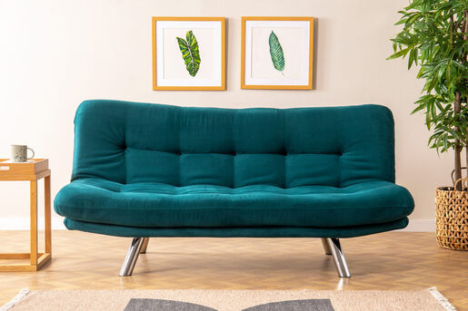 Trosjed na razvlačenje, Petrol Green, Misa Small Sofabed - Petrol Green