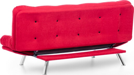 Trosjed na razvlačenje, Crvena, Misa Sofabed - Red