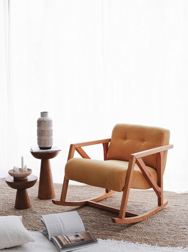 Fotelja Nini Sallanan - žuta