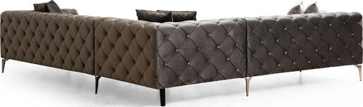 Kutna garnitura, Antracit, Como Right -Anthracite