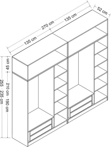 Garderoba, Kale - 5176