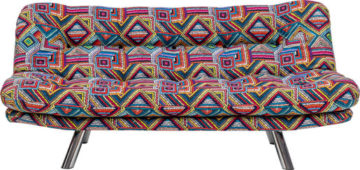 Trosjed na razvlačenje, Višebojno, Misa Small Sofabed - Patchwork