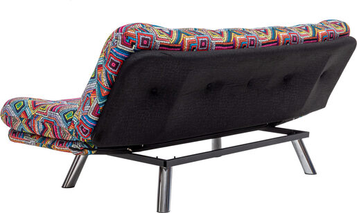 Trosjed na razvlačenje, Višebojno, Misa Small Sofabed - Patchwork
