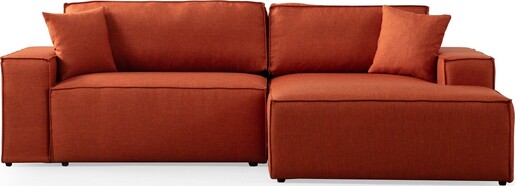 Kutna garnitura na razvlačenje Pirlo Corner desni - Orange