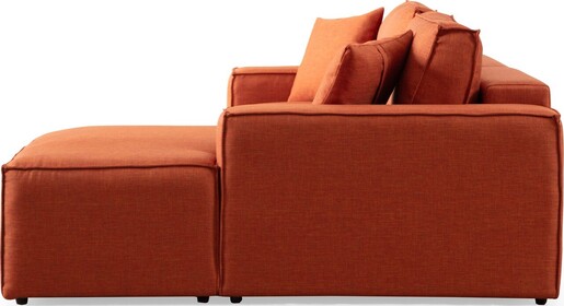 Kutna garnitura na razvlačenje Pirlo Corner desni - Orange