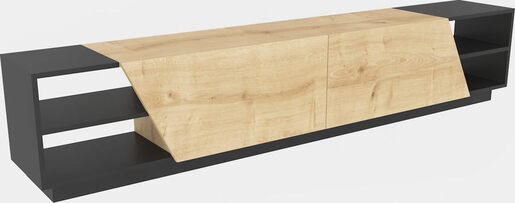 Stalak za televizor, Rhodes - Anthracite, Oak