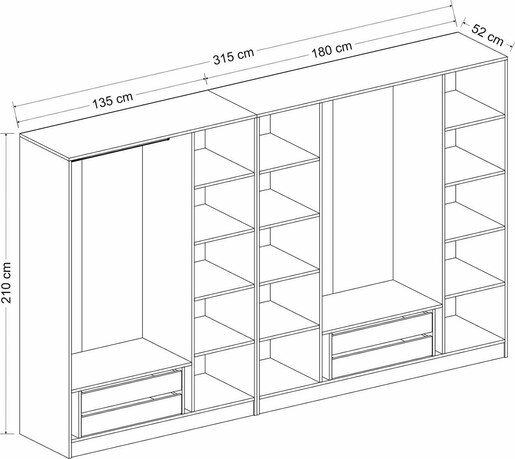 Garderoba, Kale Plus - 7799