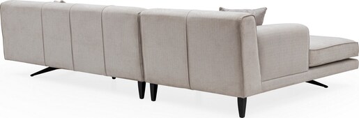 Kutna garnitura, JIVAGO, bež, lijeva, Jivago Corner Left (Chl-2R) - Beige