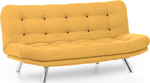 Trosjed na razvlačenje, Senf, Misa Sofabed - Mustard