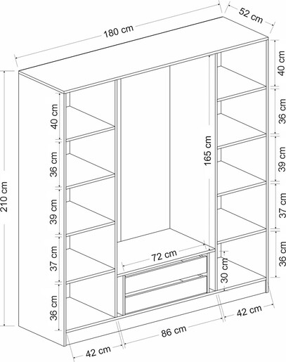 Garderoba, Kale Plus - 7818