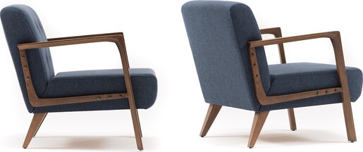 Fotelja, Plava, Kemer - Blue