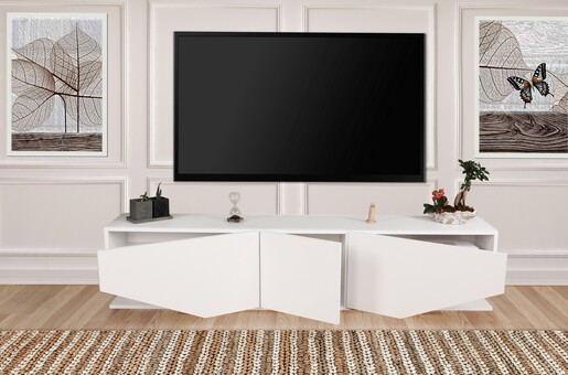 Stalak za televizor, İnci - White