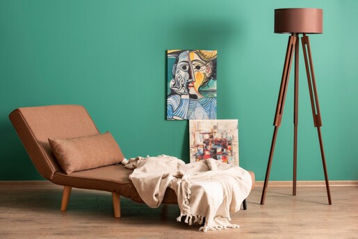 Fotelja na razvlačenje, Smeđa, Folde Single - Brown