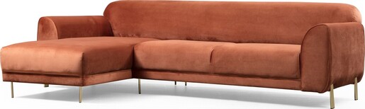 Kutna garnitura, IMAGE, lijeva, boja cimeta, Image Corner Left ( Chl-3R ) - Cinnamon