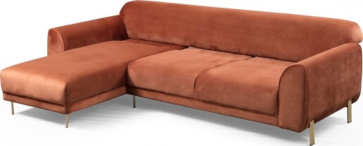 Kutna garnitura, IMAGE, lijeva, boja cimeta, Image Corner Left ( Chl-3R ) - Cinnamon