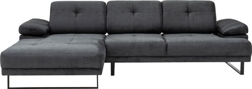 Kutna garnitura, Antracit, Mustang Small Left - Anthracite