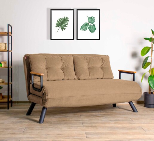 Kauč na razvlačenje s 2 sjedala AYLIN