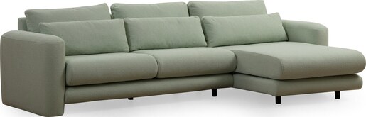 Kutna garnitura Lily Corner desni zeleno