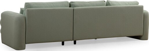 Kutna garnitura Lily Corner desni zeleno