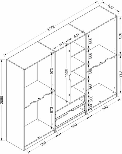 Garderoba, Elina - 7200