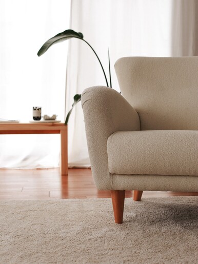 Fotelja Teddy - bijela