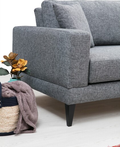 Dvosjed NORDIC tamno sivi, Nordic 2 Seater