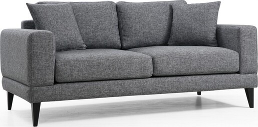 Dvosjed NORDIC tamno sivi, Nordic 2 Seater