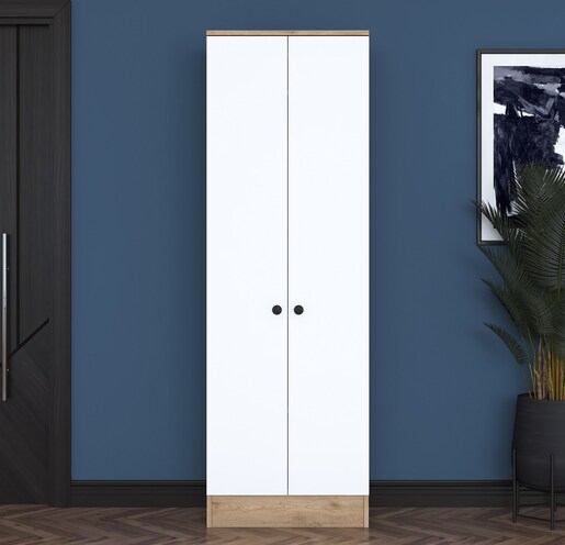 Ormarić, Bijela boja Orah, P6- M14 - 2415