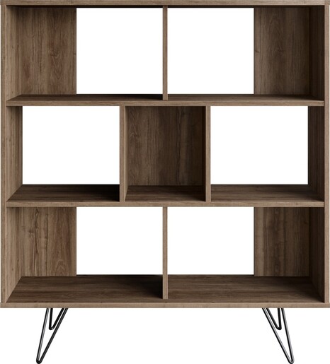 Polica za knjige, Mistico - Walnut