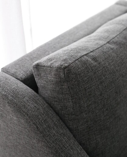 Trosjed Nordi 3 Seater Wood - sivi