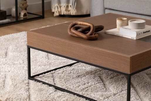 Stolić za kavu LENA, boja oraha