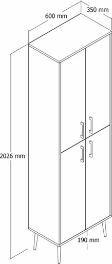 Ormarić za cipele Giana