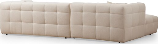 Kutna garnitura Cady 3 Seater lijevi - bež