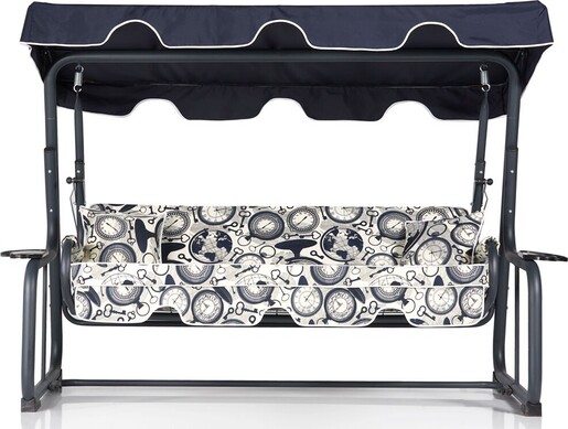 Vrtni trosjed za ljuljanje, višebojno boja, Rubus Bahçe Balkon Teras Salıncağı - 2