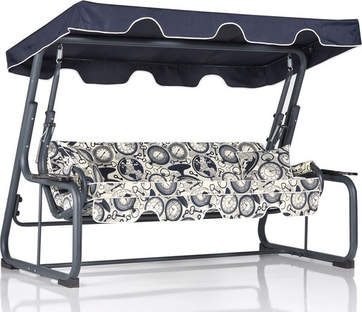 Vrtni trosjed za ljuljanje, višebojno boja, Rubus Bahçe Balkon Teras Salıncağı - 2