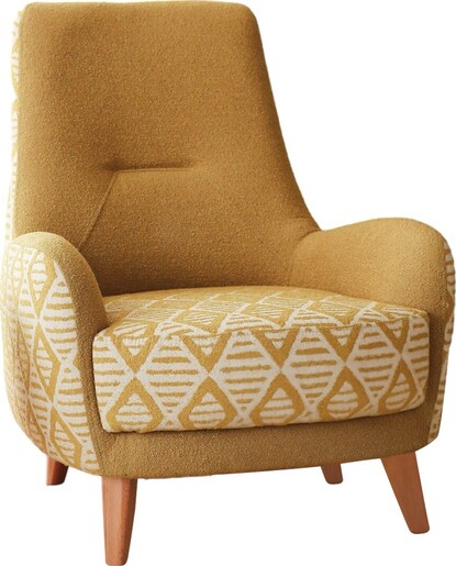 Fotelja Aztek - žuta