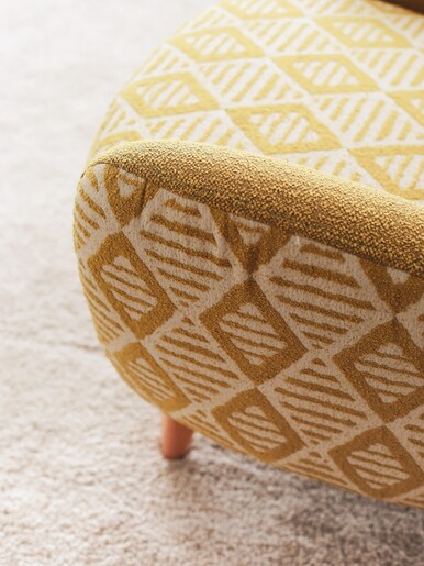 Fotelja Aztek - žuta