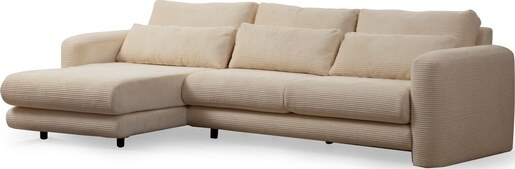 Kutna garnitura Lily Corner lijevi bež