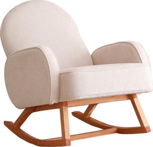 Naslonjač za ljuljanje, Yoko - White