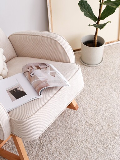 Naslonjač za ljuljanje, Yoko - White