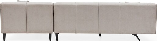 Kutna garnitura, JIVAGO, bež, desna, Jivago Corner Right (L2-Chl) - Beige