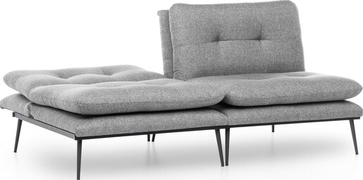 Trosjed na razvlačenje, Sivo, Martin Sofabed - Grey GR110