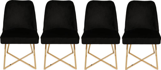 Set stolica (4 komada), Zlato Crno, Madrid 133