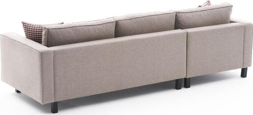 Kutna garnitura KALE LINEN, lijeva, krem, Kale Linen Left - Cream