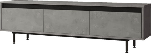 Stalak za televizor, Srebro Crno, LV1 - RL