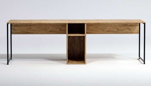 Studijski stol, İkili Çalışma Masası L196