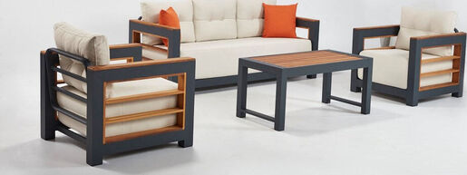 Vrtna garnitura, bijela boja, Larix - White