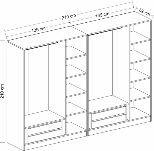 Garderoba, Kale Plus - 7813